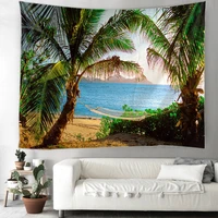 landscape tapestry aesthetic room decor tapestry wall hanging home bedroom decorative gobelin background cloth tapisserie