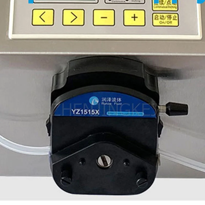 

120W Peristaltic Pump Quantitative Dispensing Machine Glue Chemical Solvent Essential Oil Mask Automatic Liquid Filling Machine