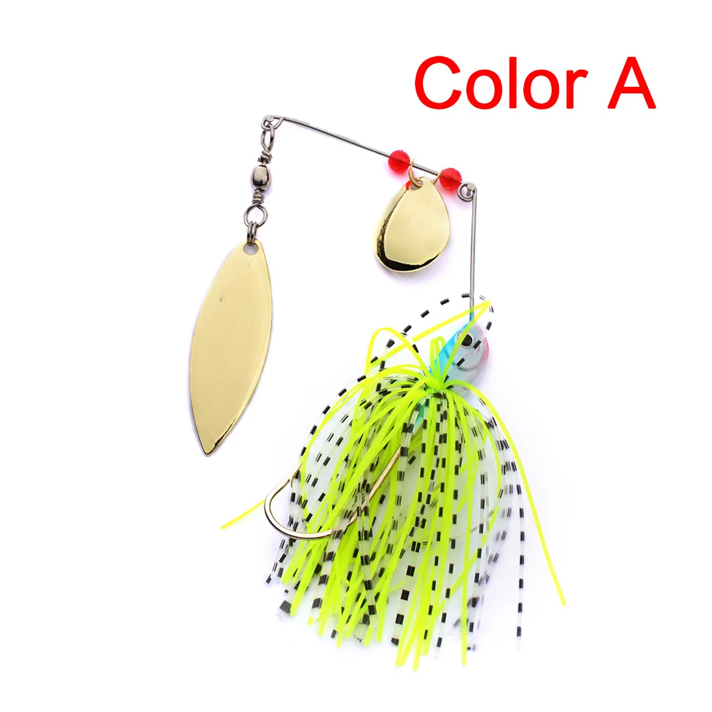 Приманка-Спиннер черная для ловли окуня 15-18 г | Спорт и развлечения