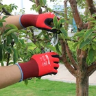 Рабочие перчатки для авторемонта GMG для женщин и мужчин, садовые перчатки с нитриловым покрытием, защищающие от порезов и грязи, дышащие, растягивающиеся, нейлоновые