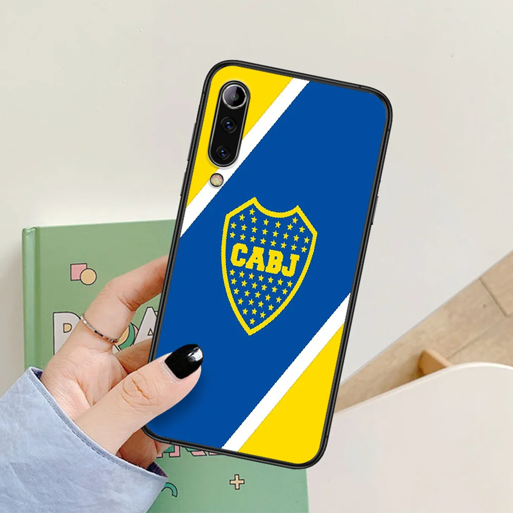 

Boca Juniors Phone Case For Xiaomi Mi Note 10 A3 9 MAX 3 A2 8 9 Lite Pro Ultra black Cell Tpu Etui Trend Waterproof Fashion