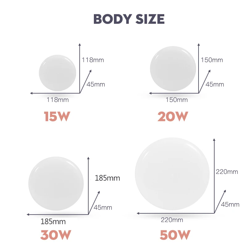 современный светодиодный Потолочные светильники для Гостиная поверхностного