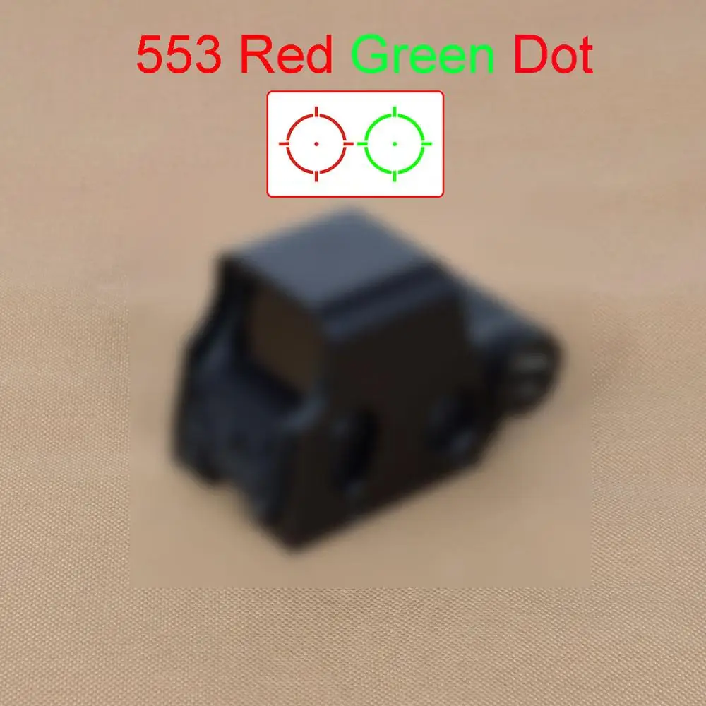 

Tactical 551 552 553 Red Green Dot Holographic Sight Scope For Airsoft Gun Hunting Reflex Sight For 20mm Rail Mount
