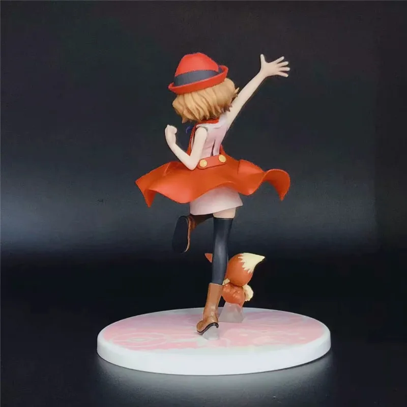 Аниме Figuras Serena с Evee Фигурки игрушки коллекции мультфильм Покемон фигурка куклы
