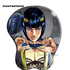 3d-коврик для мыши с рисунком аниме, подставка под запястье с рисунком черепахи, Джоджо, невероятные приключения, для ноутбука и ПК