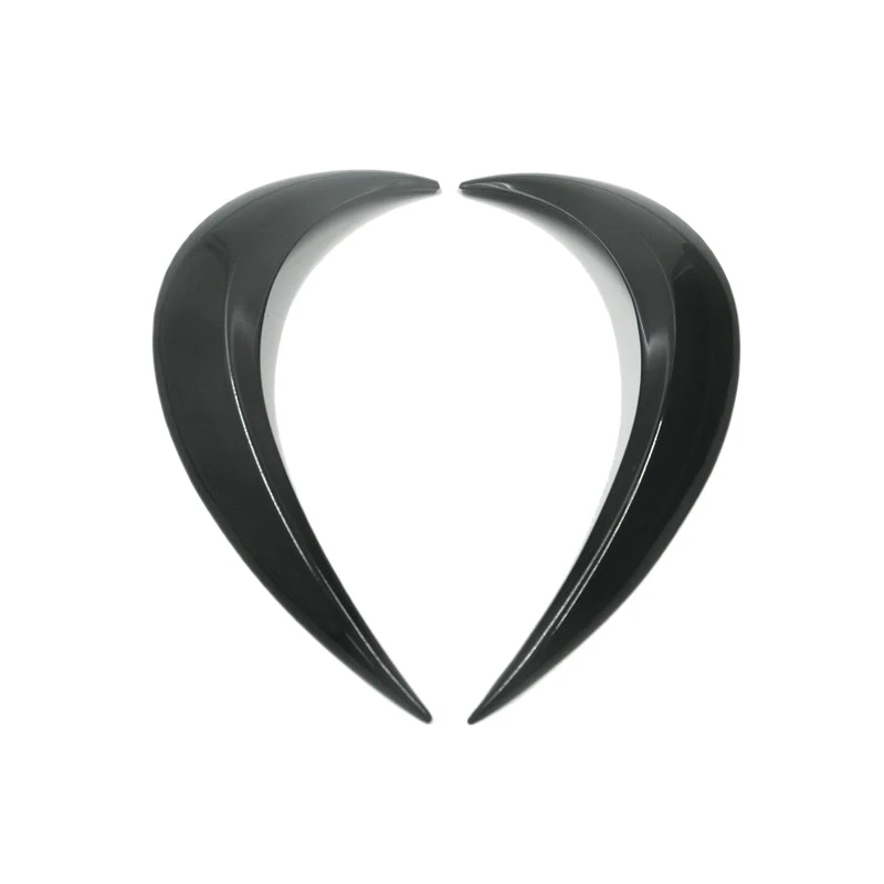 2Pcs Black ABS Front Headlights Eyebrow Eyelid Sticker Trim for Beetle A5 2012-2019 Cover | Автомобили и мотоциклы