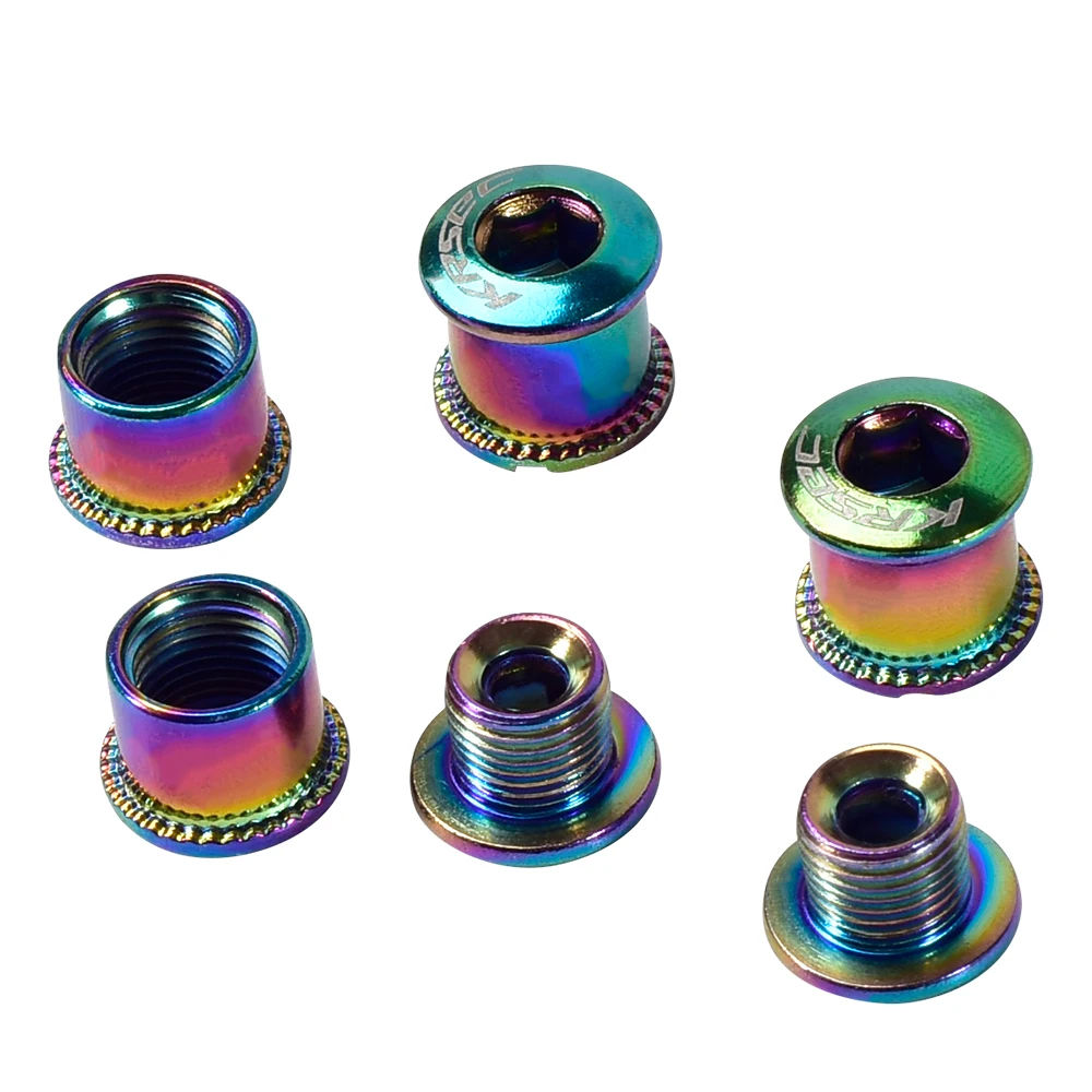 Титановые коленчатые винты велосипедные болты с одной звездой из нержавеющей