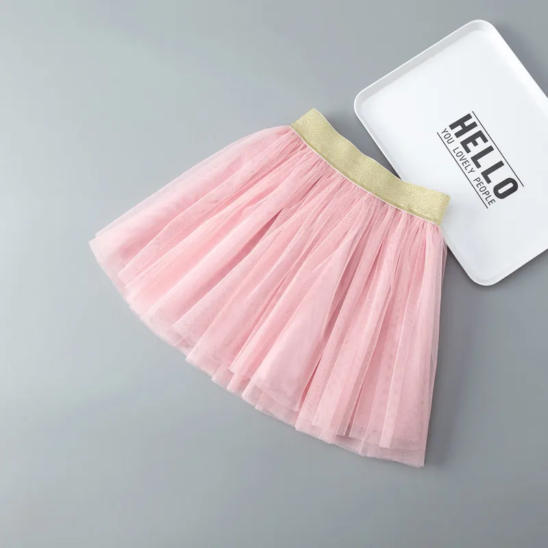 

Girls Tutu Skirts Lovely Kids Dance Skirts Fashion Children Clothes Princess Mesh Skirt DT310