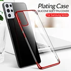 Силиконовый чехол с покрытием для Samsung Galaxy S21 ultra 5G S 21 S20 FE S8 S9 Plus S10 lite Note 20 8 9 10, чехол для телефона, мягкие чехлы из ТПУ