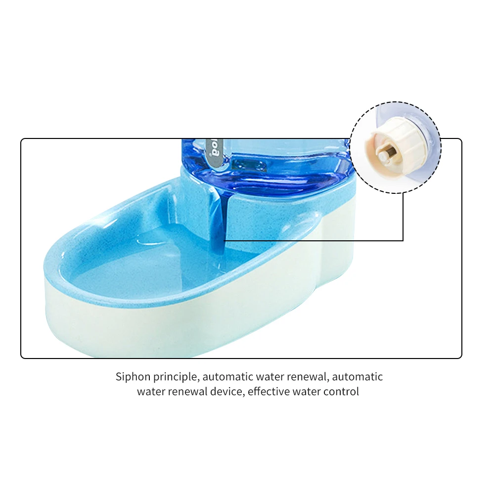 

3.8L Fountain Plastic Dog Bottle Feeding Bowls Water Dispenser Automatic Pet Water Feeding Dispenser for Cat Dog Drinker