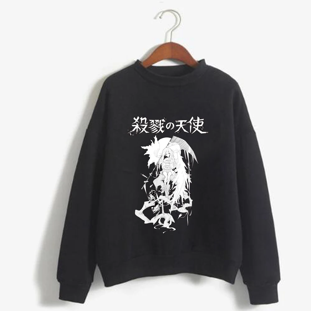 

Angels of Death Hoodie Fashion Long Sleeve O-neck Casual Loose Print Unisex