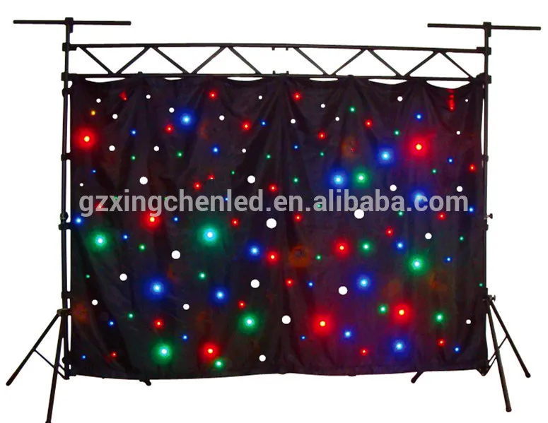 

indoor decorations black stage background curtains