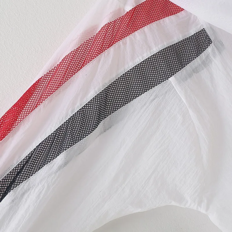 

Jackets Women Trendy All-match Summer Thin Hooded Femme Sun Protection Jacket Solid Striped Basic Chic Lady Coats Large Size 4XL