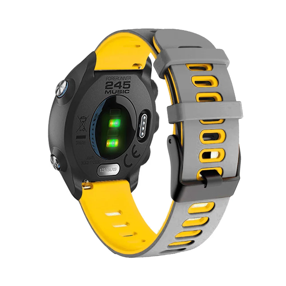 Ремешок сменный для смарт-часов Amazfit GTR 47 мм 3 3Pro силиконовый браслет Xiaomi Mi Watch Color 2