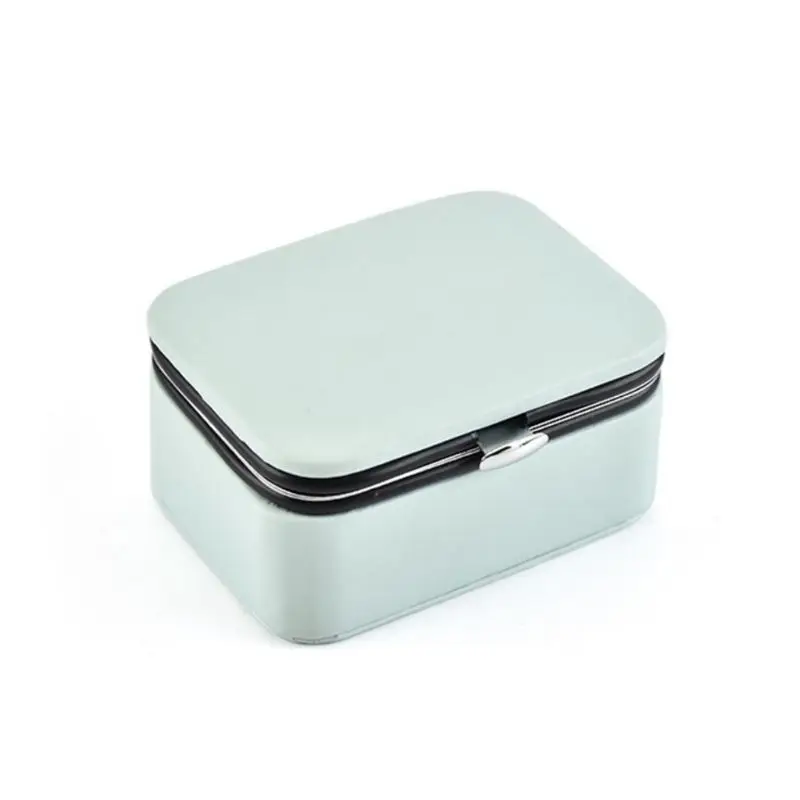 

Mini Portable Jewelry Box Stud Earrings Jewellery Storage Organizer