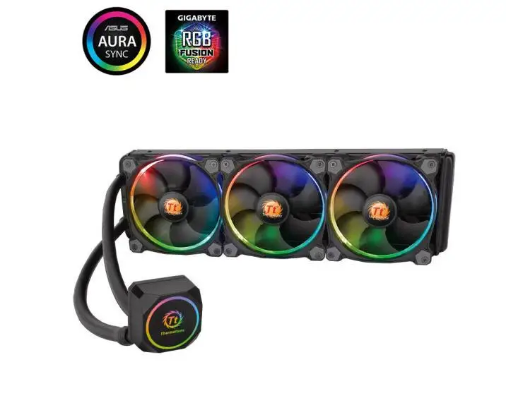 Радиатор водяного охлаждения Thermaltake Dragons Sync RGB 360 (синхронизация материнской