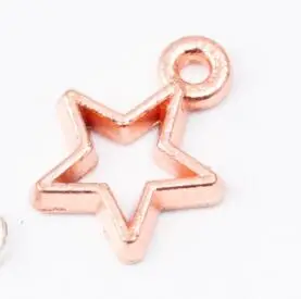 60 шт. винтажные Подвески в виде старинной звезды из цинкового сплава подходят для