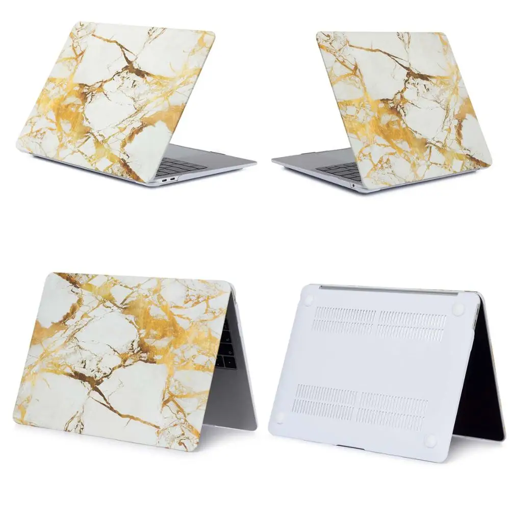 Для Macbook Air Pro Retina 11 12 13 15 чехол для ноутбука мрамор камень PC Mac book 3 дюймов Чехол 2020