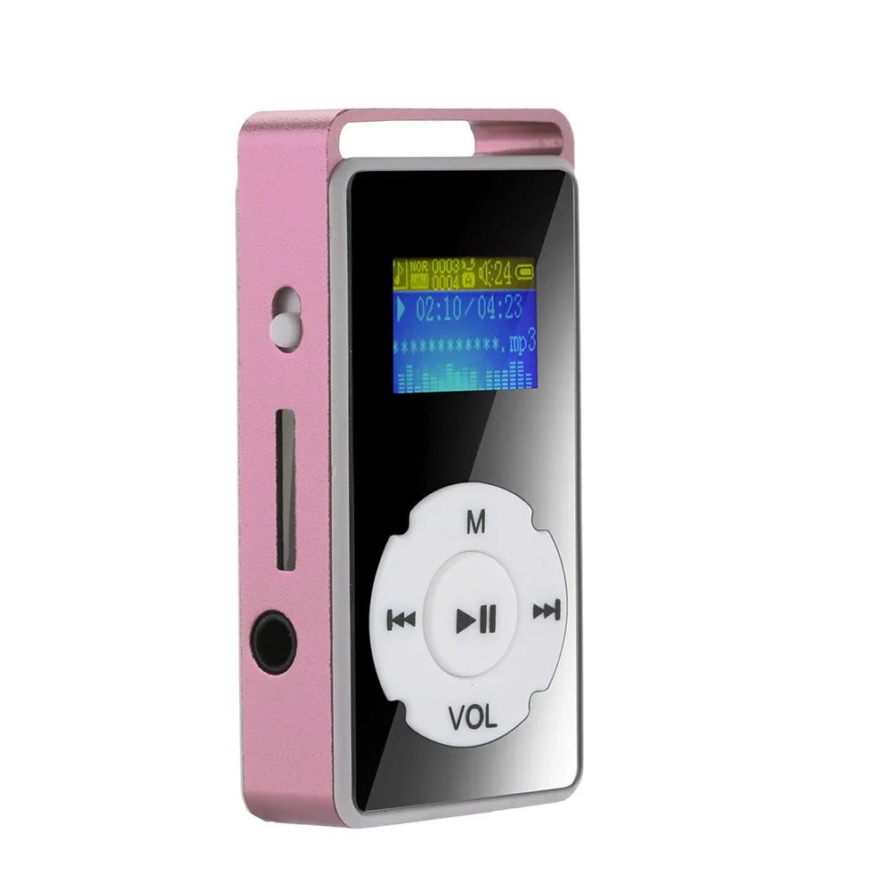 Музыкальный дисплей 5 шт. USB цифровой mp3 плеер ЖК экран поддержка Micro SD TF карты 32 ГБ