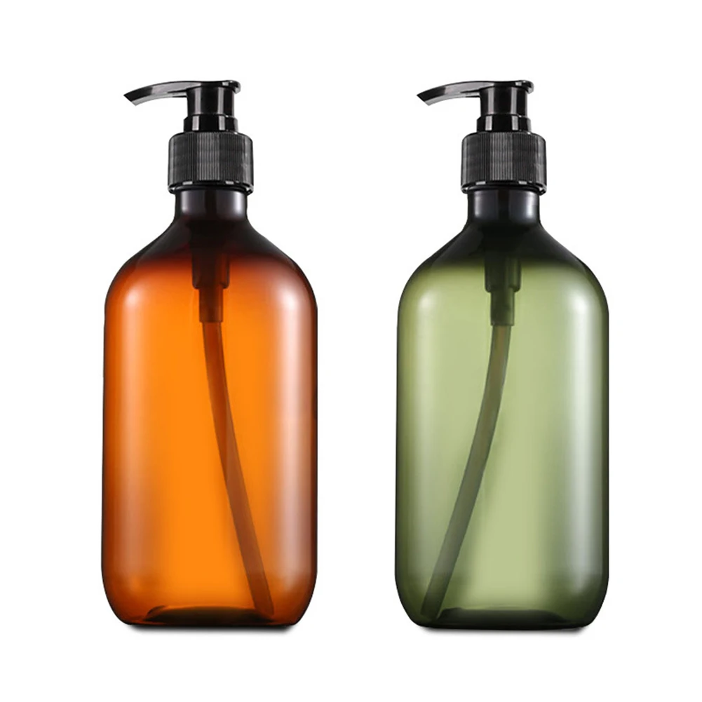 

500ml Soap Dispenser Cosmetics Emulsion Bottles Bathroom Hand Sanitizer Shampoo Body Wash Lotion Bottle Empty Travel Bottle