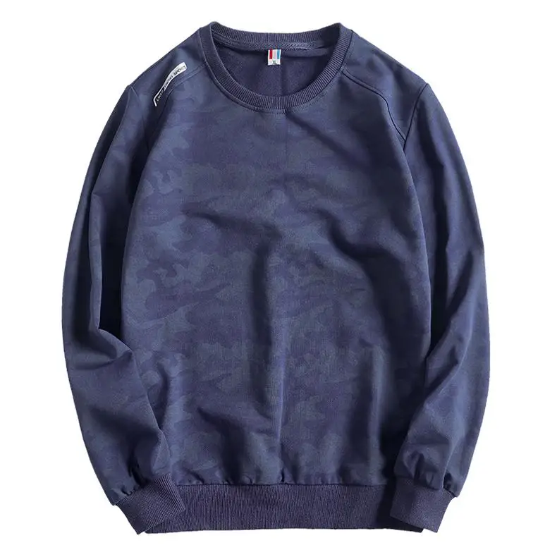 blue hoody men Комплект из 2 предметов с толстовкой, мужской спортивный костюм, спортивный костюм для бега, мужской спортивный костюм размера плюс L-8XL, камуфляжная Толстовка+ штаны для 150 кг - Цвет: blue hoody men