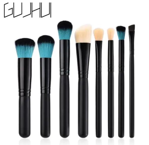 8 шт Кисть для макияжа многофункциональные кисти Тени век Румяна Пудра