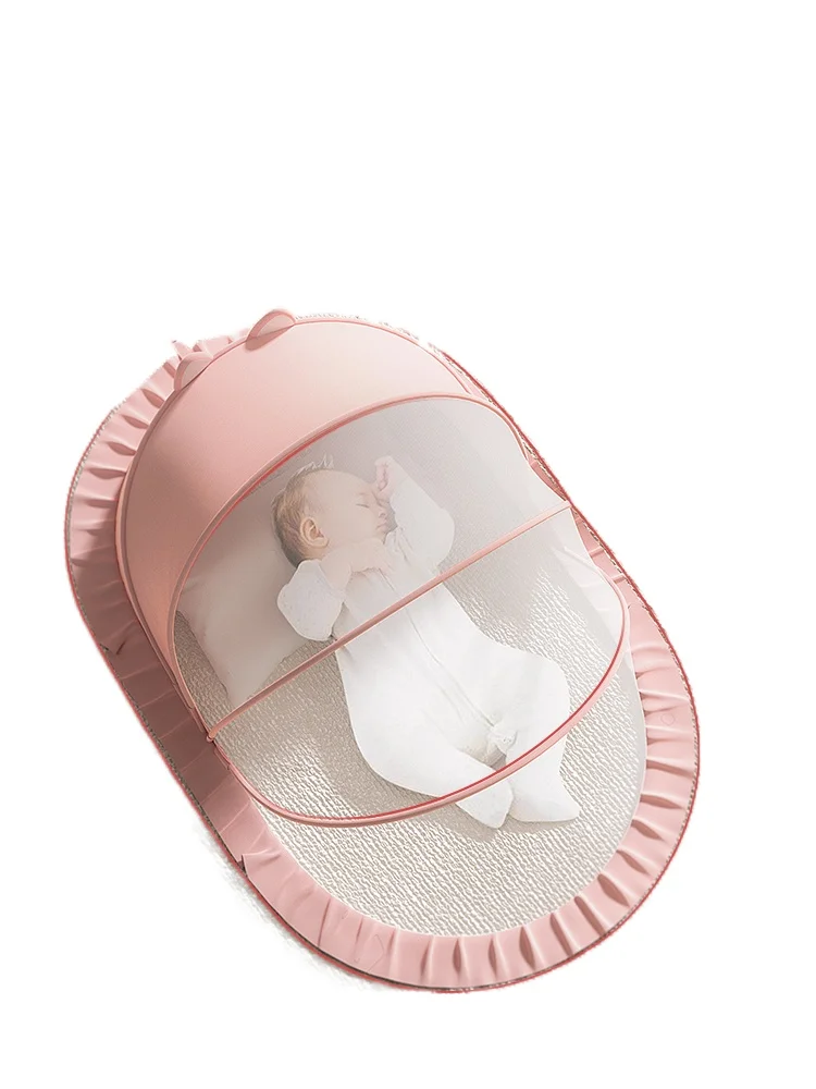 

CX Crib Folding Mosquito Net Installation-Free Portable Universal Complete-Type Light Shield Baby Stroller Mosquito Net