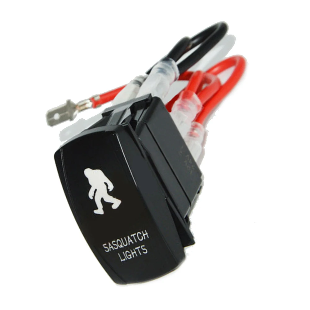 UTV кулисный переключатель лодка бар Рабочая Лампа Противотуманные фары задние