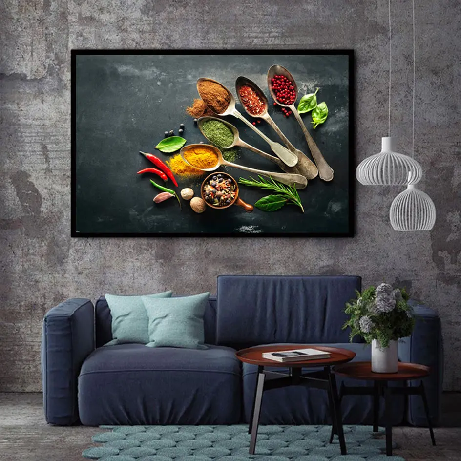 Современные постеры и принты на холсте настенная живопись товары для кухни