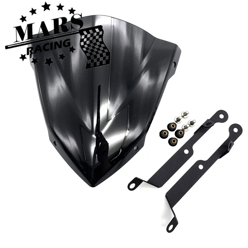 Лобовое стекло ветер для YAMAHA MT07 FZ07 2014 2015 2016 2017 аксессуары мотоциклов апасных-Бриз