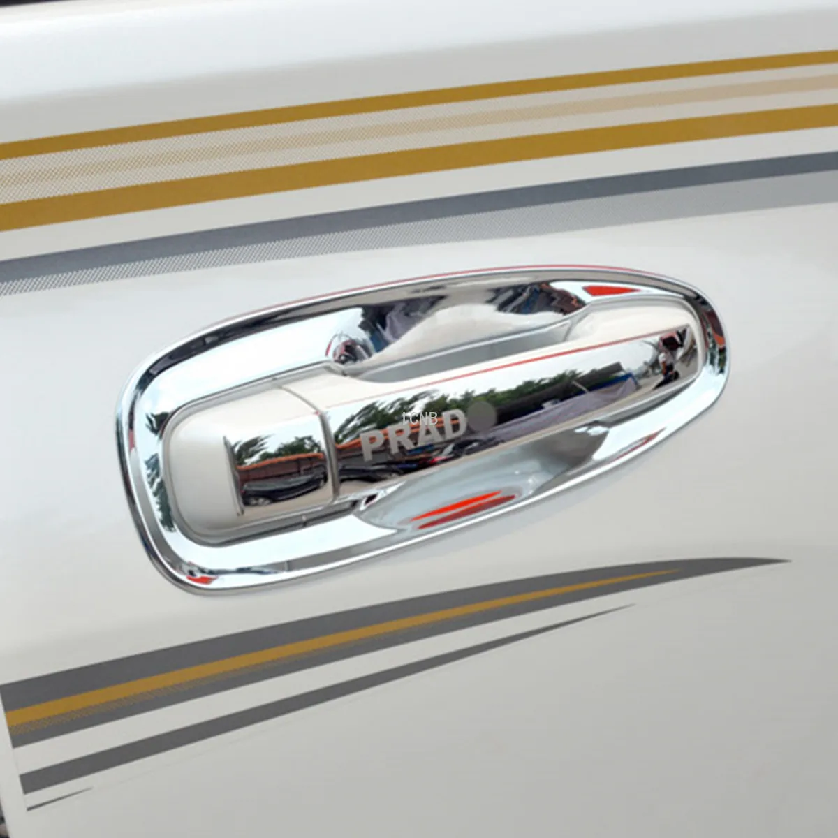 Наружная крышка ручки из нержавеющей стали для Toyota Land Cruiser Prado 150 2010 2011 2012 2013 2014 2015
