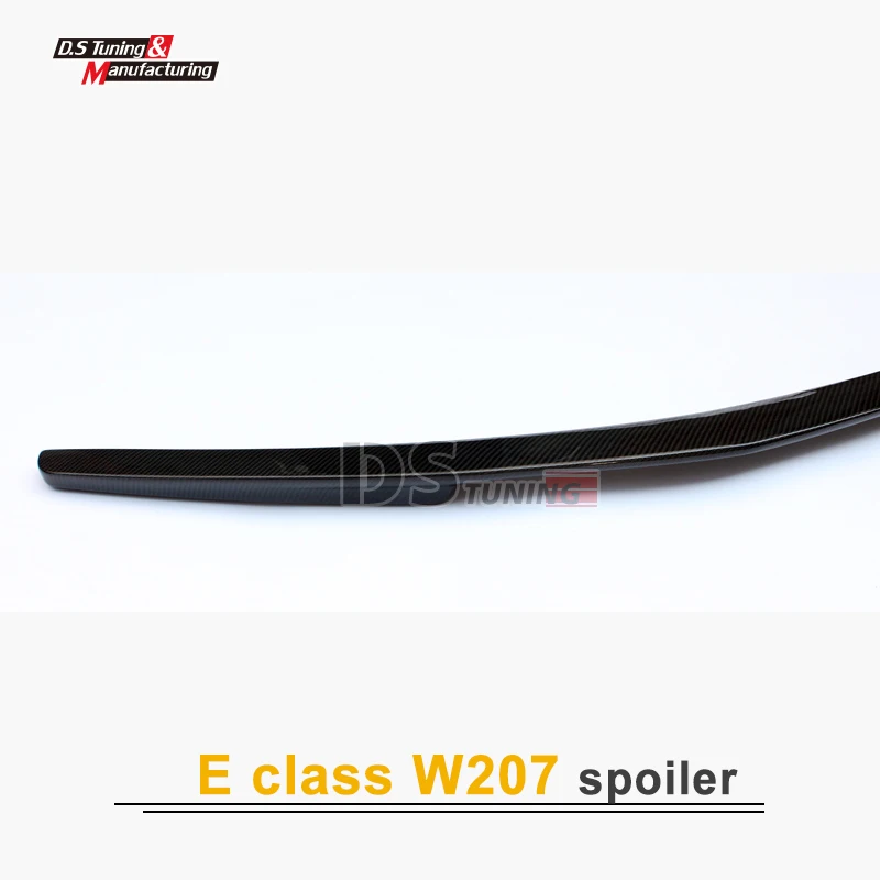 W207 сменный спойлер нового стиля для Benz E Class 2010 + задний заднего багажника крыла из