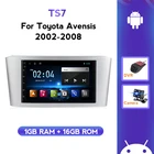 7 дюймов Android GPS навигации для Toyota Avensis 2002 2003 2004 2005 2006 2007 2008 Автомобиль Радио Мультимедийный видеоплеер BT SWC FM