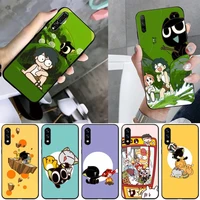 luo xiaohei anime phone case for huawei g7 g8 p7 p8 p9 p10 p20 p30 lite mini pro p smart plus black soft tpu cove fundas