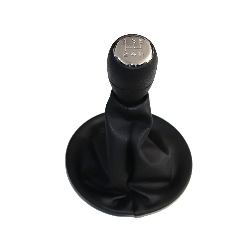 

Ручка переключения передач для Citroen Berlingo III MK3 Peugeot Partner, 5 скоростей, хром и кожа, Ручка рычага переключения передач