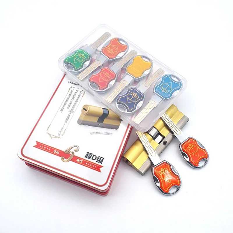 Высококачественный латунный цилиндр с двойным открытым сторонним лезвием