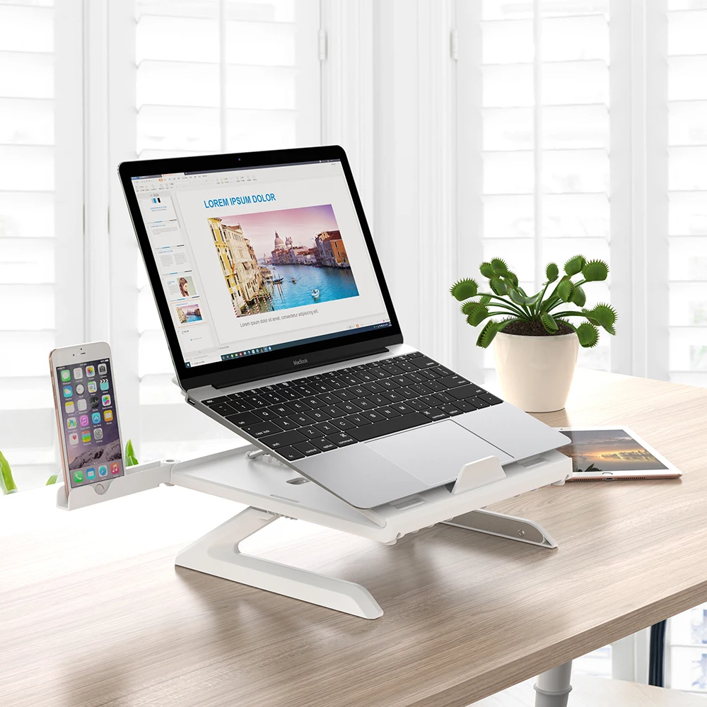 Подставка для ноутбука складной держатель 13 14 15 6 дюймов кронштейн Macbook Pro lenovo hp acer
