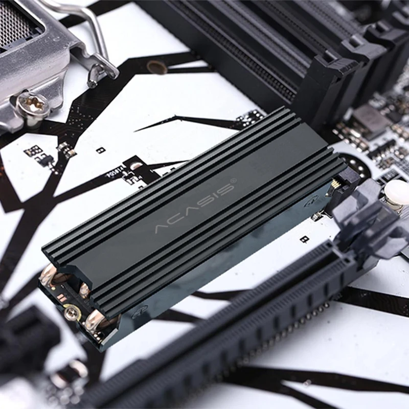 

ACASIS M.2 NGFF SSD Heatsink NVME 2280 Solid State Disk Drive Radiator Cooler Cooling Pad Ventilador for Desktop PC