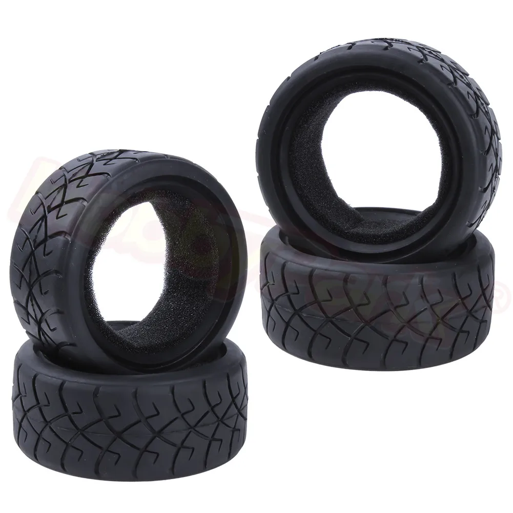 4 шт. радиоуправляемые шины с поролоновыми вставками OD: 63 мм ширина: 26 для 1/16 1/10
