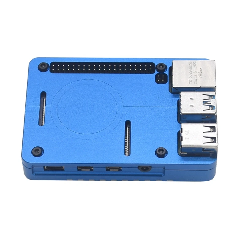 

Aluminum Alloy Case Ultra-Thin CNC Metal Shell Passive Cooling Enclosure Box for Raspberry Pi 4 Model B