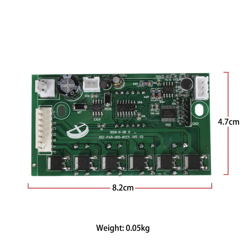 Материнская плата светодиодная 18x18W RGBWA + УФ освещение материнская сценическое