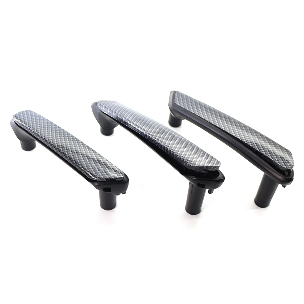 3pcs Car Interior Inner Door Panel Handle Carbon Fiber Pull for Volkswagen Passat B5 | Автомобили и мотоциклы