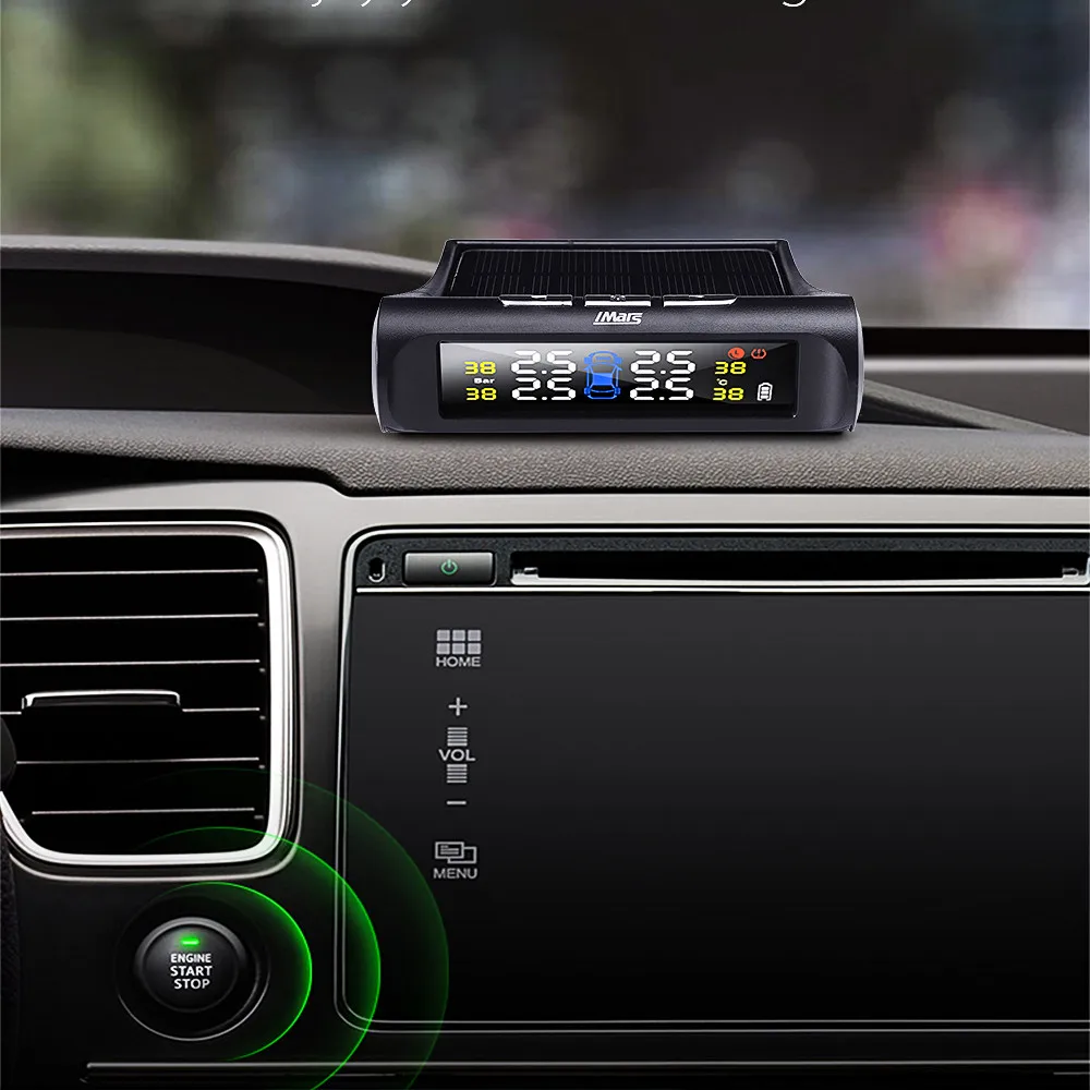 IMars 5V Беспроводная система контроля давления в шинах TPMS с солнечной батареей