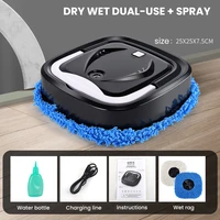 humidifying spray robot sweeping cleaner 3 in 1 smart sweeping mopping vacuum cleaners household dry wet sweeper robot aspirador