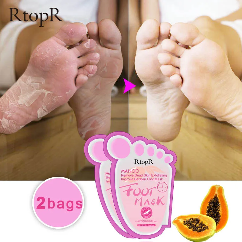 2 пакета маска для ног с манго|Стопы| |