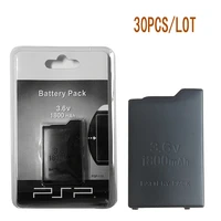 30pcslot for sony psp 1000 playstation portable psp1000 console battery 3 6v 1800mah lithium rechargeable batteries