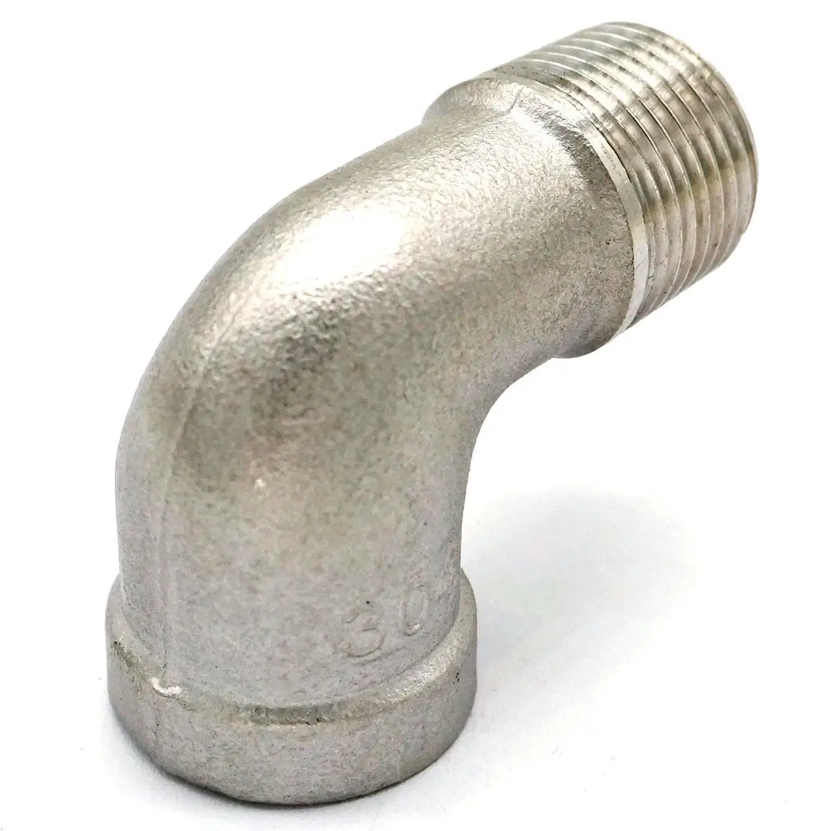 Коннектор BSP с внутренней резьбой на наружную резьбу 1/4 дюйма из нержавеющей