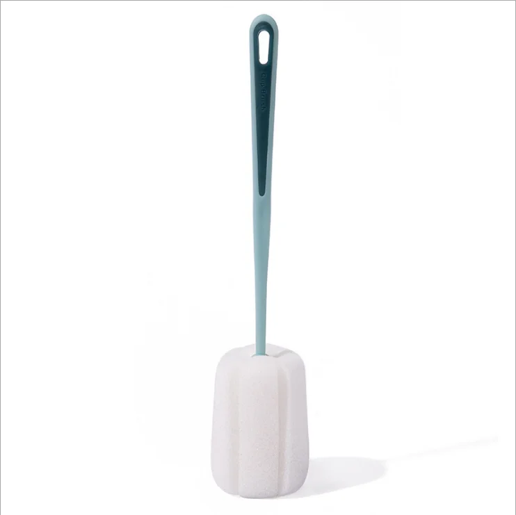 

Sponge bottle brush long handle thermos cup brush sponge cleaning brush household kitchen cleaning brush contrast cup brush