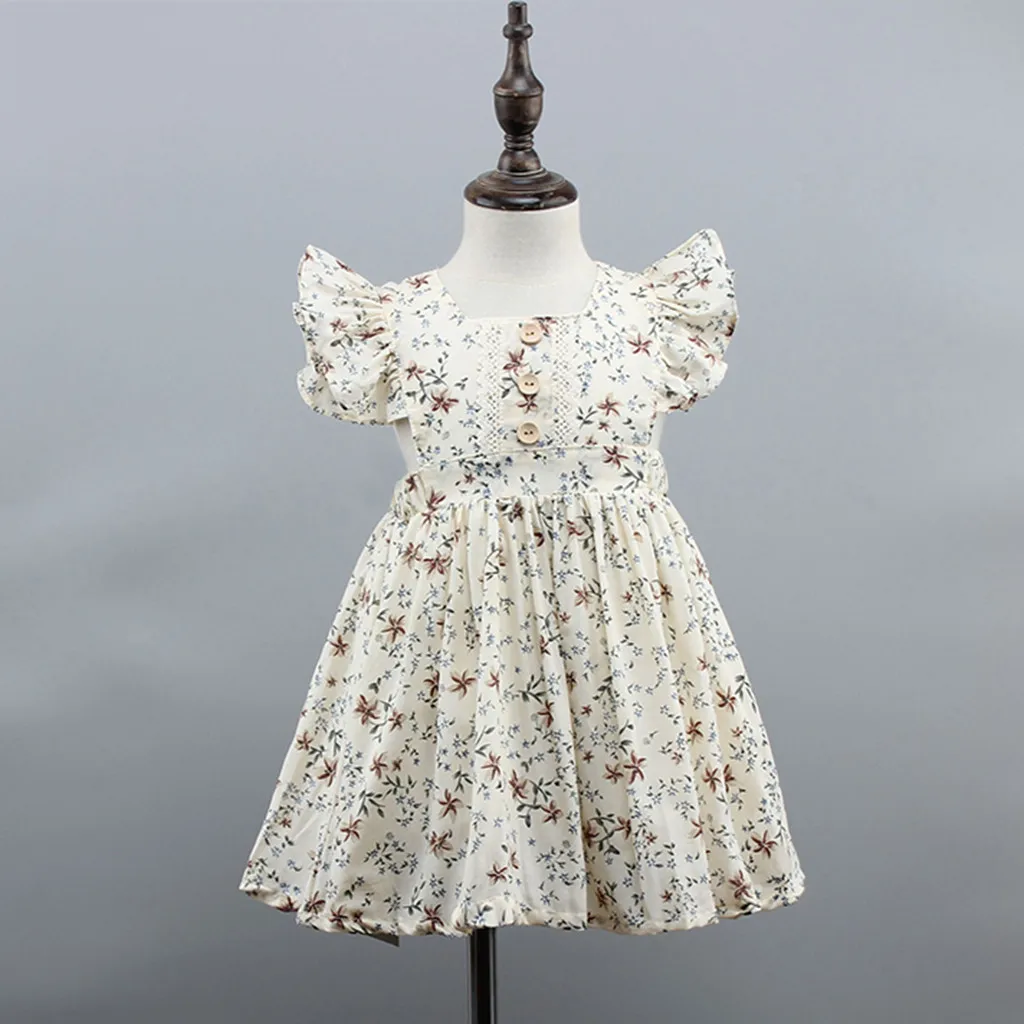 Новинка 2020 весенне-летнее платье для девочек однотонное пляжное без рукавов с