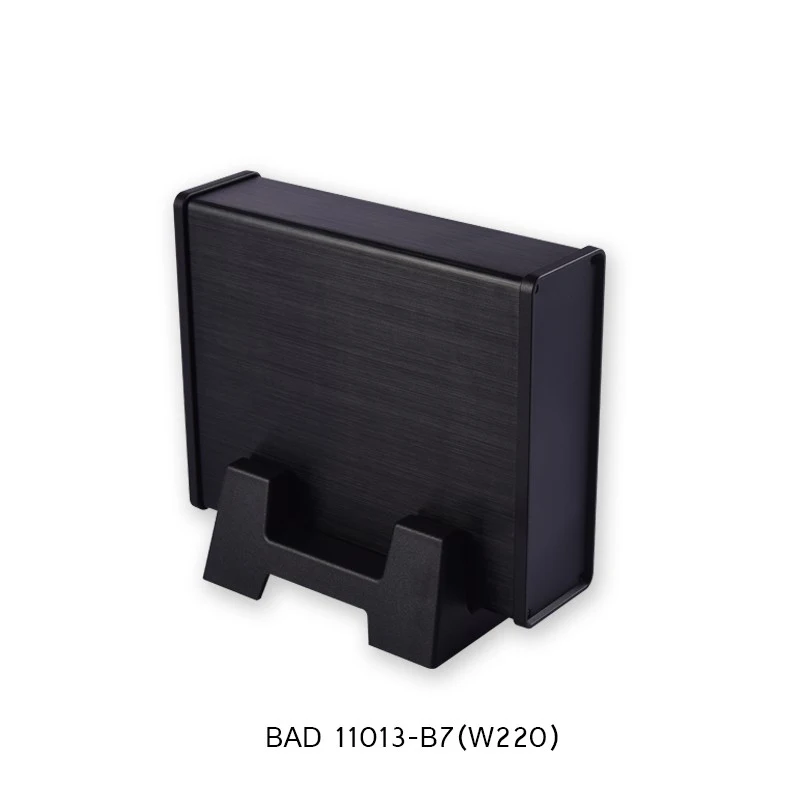 BAD11013(W220)-B7 Алюминиевый корпус для электроники соединитель корпус инструмент «сделай сам» корпус алюминиевый экструзионный проект распределительная коробка 220*185*60,5 мм - Цвет: BAD11013(W220)-B7